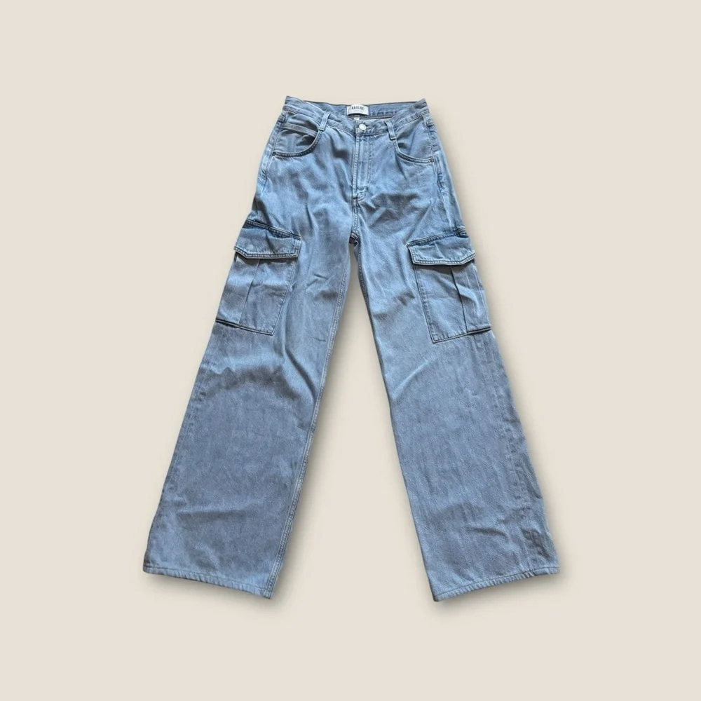 Agolde Minka Cargo Wide Leg Jean